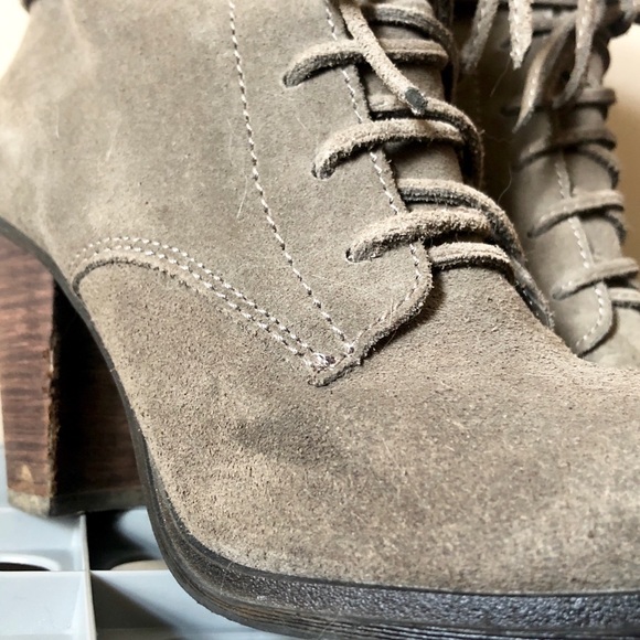 🖤 MIA Paulette Fold-over Suede Boots - Picture 5 of 8